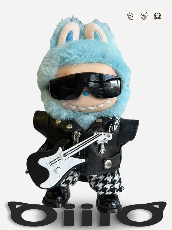 LABUBU Clothes Chrom* H Rock - style Outfit