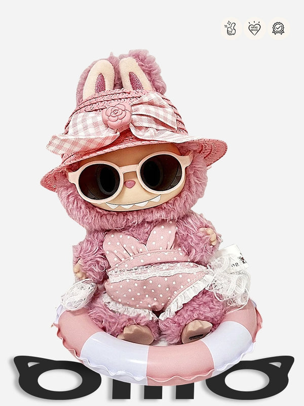 Labubu Clothes Summer seaside swimsuit