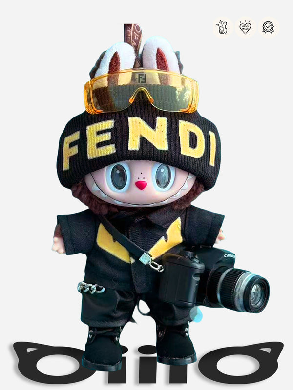 Labubu Clothes Fend* Streetwear Camera Outfit