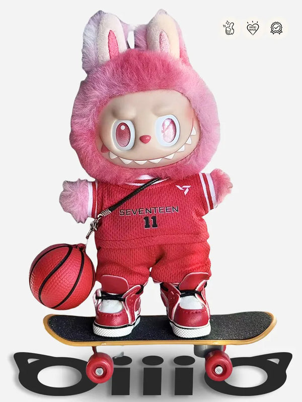 LABUBU Clothes Coca - Cola Street Style Outfit