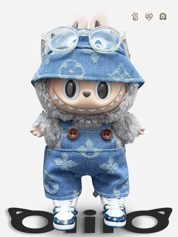 LABUBU Clothes Louis V Blue  Denimland