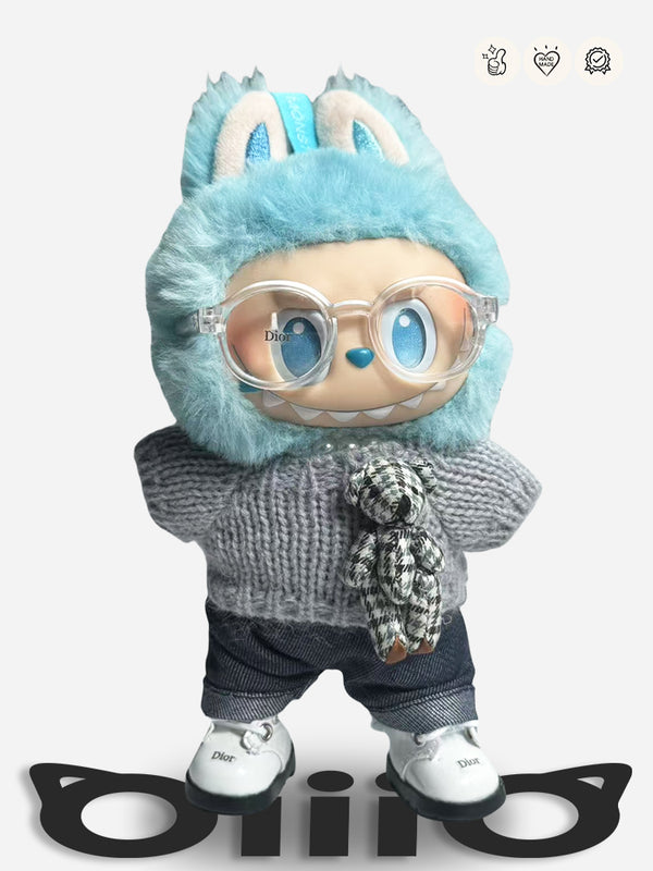 LABUBU Clothes Dio* Cozy Knitwear Outfit