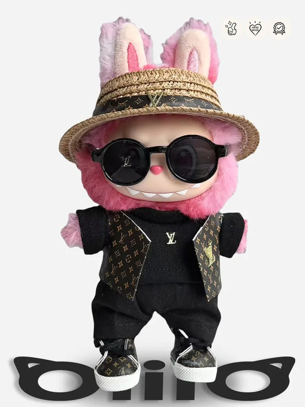 LABUBU Clothes Louis V Caramel Vest