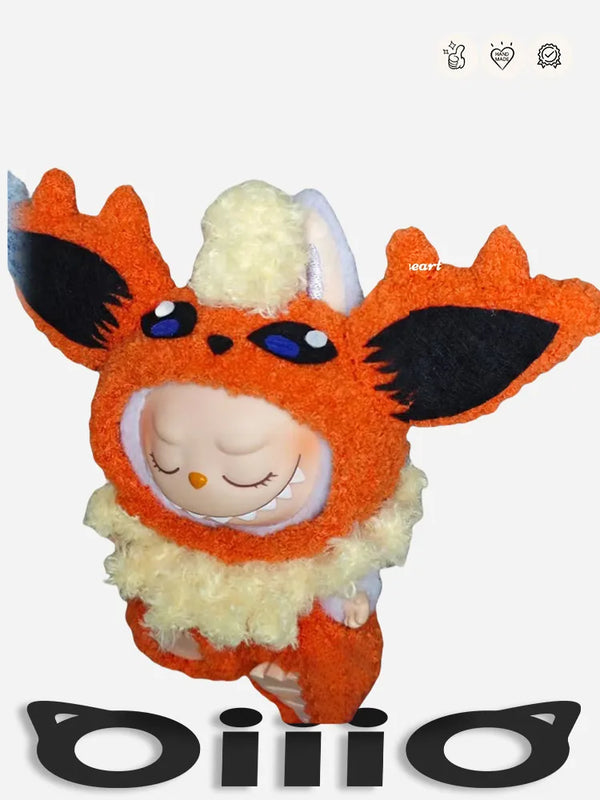 LABUBU Pokem Flareon Outfit