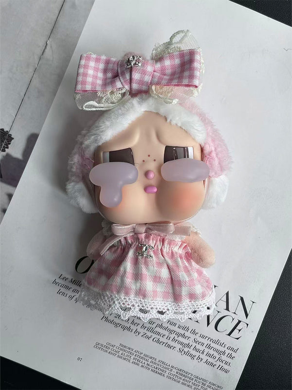 CRYBABY CLOTHES Chan*l Pink Bear Tear