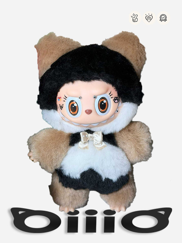 Custom Labubu - Brown Bear