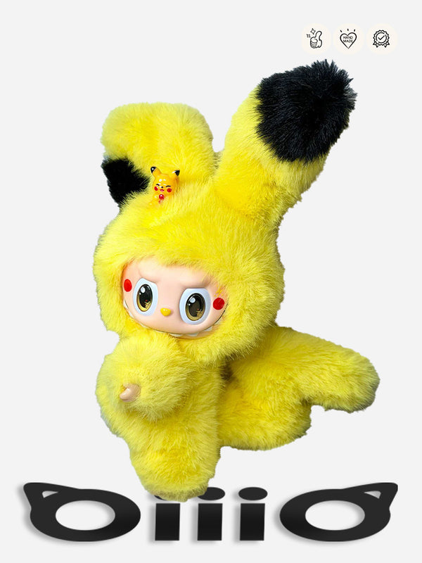 Custom Labubu - Yellow Sun