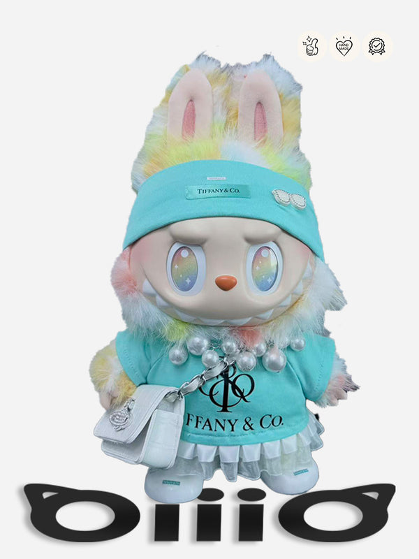 LABUBU CLOTHES Tiff*ny Blue Bold